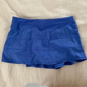 Lululemon Athletica Vibrant Blue Skirt